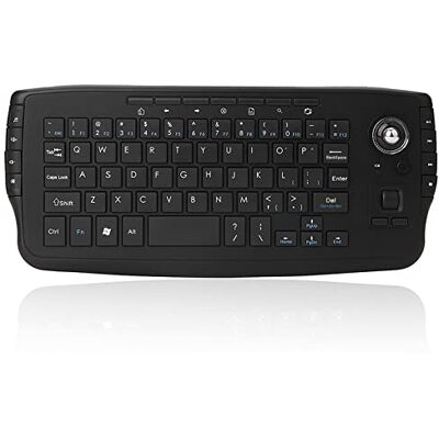 docooler E30 Tastiera Wireless 2,4 GHz con Telecomando per Rotellina di Scorrimento Mouse Trackball per Android TV Box Smart TV PC Notebook docooler E30 Tastiera Wireless 2,4 GHz con Telecomando per Rotellina di Scorrimento Mouse Trackball per Android TV Box Smart TV PC Notebook