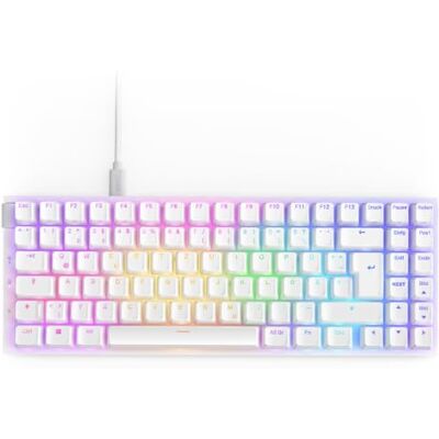 NZXT Function 2 MiniTKL 2024 Tastiera da gioco ottica Tenkeyless RGB illuminato Frequenza di query 8K Commutatori opt lineari Scatto regolabile Hot-Swap Bianca DE (QWERTZ) NZXT Function 2 MiniTKL 2024 Tastiera da gioco ottica Tenkeyless RGB illuminato Frequenza di query 8K Commutatori opt lineari Scatto regolabile Hot-Swap Bianca DE (QWERTZ)