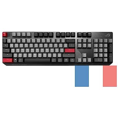 Asus ROG STRIX SCOPE PBT Tastiera meccanica da gioco 100% per i giocatori FPS (Cherry MX Red, ABS, USB 2.0, Tasto Ctrl espanso, Macro programmabili, rivestimento in alluminio) Asus ROG STRIX SCOPE PBT Tastiera meccanica da gioco 100% per i giocatori FPS (Cherry MX Red, ABS, USB 2.0, Tasto Ctrl espanso, Macro programmabili, rivestimento in alluminio)