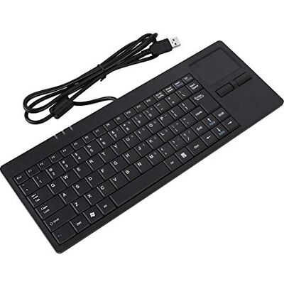 Bewinner MC-818 Tastiera Cablata USB, Layout QWERTY 82 Tasti Keyboard con Touchpad, Tastiera Meccanico Ultrasottile per PC/Laptop/Notebook Bewinner MC-818 Tastiera Cablata USB, Layout QWERTY 82 Tasti Keyboard con Touchpad, Tastiera Meccanico Ultrasottile per PC/Laptop/Notebook