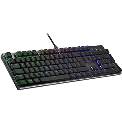 Cooler Master Tastiera Meccanica SK652 Full-Size, Copritasti Flottanti a Basso Profilo, Switch Rossi, Retroilluminazione RGB Per Tasto, Connessione USB di Tipo-A, Compatibile PC e MacOS IT Layout Cooler Master Tastiera Meccanica SK652 Full-Size, Copritasti Flottanti a Basso Profilo, Switch Rossi, Retroilluminazione RGB Per Tasto, Connessione USB di Tipo-A, Compatibile PC e MacOS IT Layout