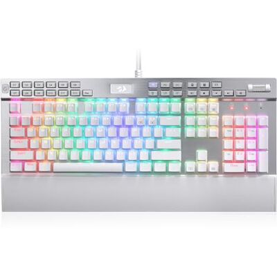 Redragon Yama K550 Tastiera RGB Gaming (Bianca), US Layout Redragon Yama K550 Tastiera RGB Gaming (Bianca), US Layout
