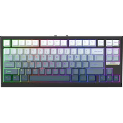 EPOMAKER G84 HE Tastiera da Gioco Wireless, 8K Polling & 8000mAh, SOCD & DKS, Tastiera ad effetto Hall con Trigger & Adjustable Actuation, RGB Backlit, PBT Keycap, Hot-Swap, per WIN/Mac (Nero) EPOMAKER G84 HE Tastiera da Gioco Wireless, 8K Polling & 8000mAh, SOCD & DKS, Tastiera ad effetto Hall con Trigger & Adjustable Actuation, RGB Backlit, PBT Keycap, Hot-Swap, per WIN/Mac (Nero)