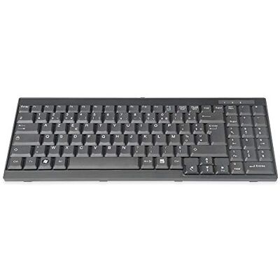 Digitus Tastiera KVM – Ricambio per DS-72210 / DS-72211 – Layout Francese – Ricambio o Kit di retrofit per Console KVM LCD – Connettore specifico per Dispositivo – Nero Digitus Tastiera KVM – Ricambio per DS-72210 / DS-72211 – Layout Francese – Ricambio o Kit di retrofit per Console KVM LCD – Connettore specifico per Dispositivo – Nero