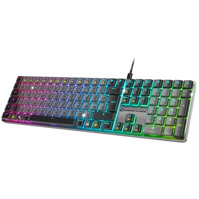 EMPIRE GAMING K243 Tastiera da gioco meccanica cablata FR (AZERTY) 111 tasti USB-C staccabile, Switchs MX Red, RGB 24 Effetti, Anti-Ghosting NKRO, compatibile con PC e console EMPIRE GAMING K243 Tastiera da gioco meccanica cablata FR (AZERTY) 111 tasti USB-C staccabile, Switchs MX Red, RGB 24 Effetti, Anti-Ghosting NKRO, compatibile con PC e console