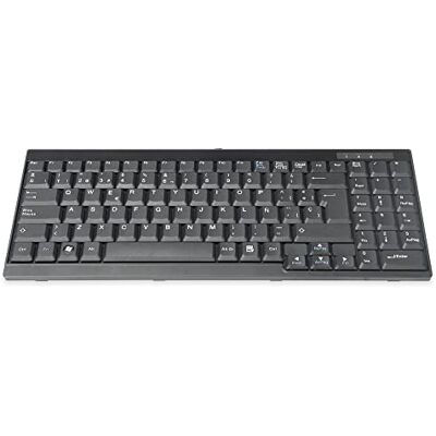 Digitus Tastiera KVM – Ricambio per DS-72210 / DS-72211 – Layout Spagnolo – Ricambio o Kit di retrofit per Console KVM LCD – Connettore specifico per Dispositivo – Nero Digitus Tastiera KVM – Ricambio per DS-72210 / DS-72211 – Layout Spagnolo – Ricambio o Kit di retrofit per Console KVM LCD – Connettore specifico per Dispositivo – Nero