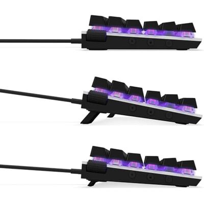 NZXT Function Mini TKL 2022 Tastiera meccanica da gioco Switch hot-swap compatibili MX Cover in alluminio Illuminazione RGB con profili macro e bordo Gateron Red Bianca DE (QWERTZ) NZXT Function Mini TKL 2022 Tastiera meccanica da gioco Switch hot-swap compatibili MX Cover in alluminio Illuminazione RGB con profili macro e bordo Gateron Red Bianca DE (QWERTZ)