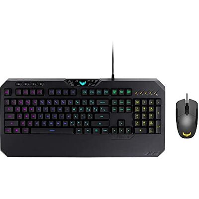 Asus TUF Combo RGB Tastiera e Mouse Gaming K5 / M5 Layout ITA Asus TUF Combo RGB Tastiera e Mouse Gaming K5 / M5 Layout ITA