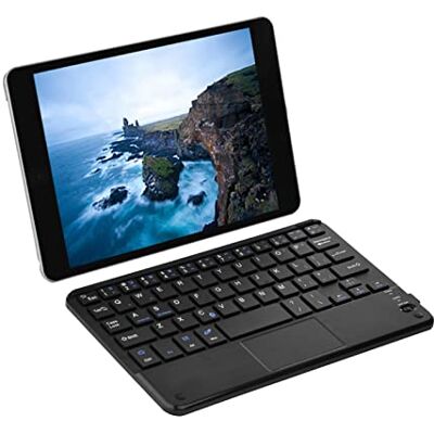 Bewinner Tastiera Bluetooth Piccola, Mini Tastiera Bluetooth Wireless Ultrasottile con Touchpad per Tablet PC Android, Facile memorizzazione e utilizzo in Viaggio Bewinner Tastiera Bluetooth Piccola, Mini Tastiera Bluetooth Wireless Ultrasottile con Touchpad per Tablet PC Android, Facile memorizzazione e utilizzo in Viaggio
