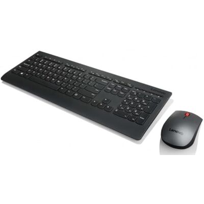 Lenovo 4X30H56803 Tastiera e Mouse Wireless Professionale Combo, Ceco, Nero Lenovo 4X30H56803 Tastiera e Mouse Wireless Professionale Combo, Ceco, Nero