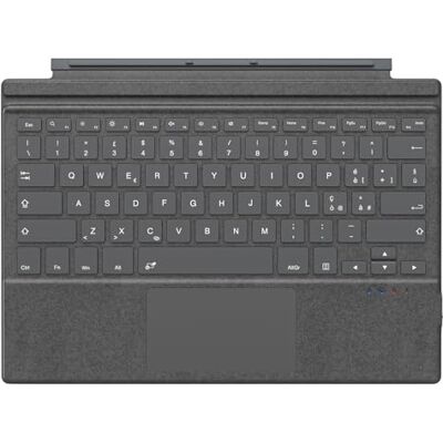 MoKo Tastiera Ñ SOLO per Microsoft Surface PRO 7 Plus/7/6/5/4/3, Grigio Bluetooth Spagnola Tastiera Bluetooth Ricaricabile con Touchpad Tastiera Wireless QWERTY MoKo Tastiera Ñ SOLO per Microsoft Surface PRO 7 Plus/7/6/5/4/3, Grigio Bluetooth Spagnola Tastiera Bluetooth Ricaricabile con Touchpad Tastiera Wireless QWERTY