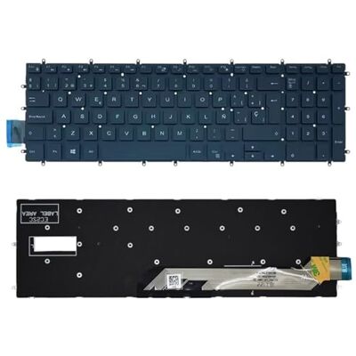LIYANYG Tastiera Spagnola per Latitude 3500 3590 P62F P72F P82F/G3 G5 5500(SP White Original) LIYANYG Tastiera Spagnola per Latitude 3500 3590 P62F P72F P82F/G3 G5 5500(SP White Original)