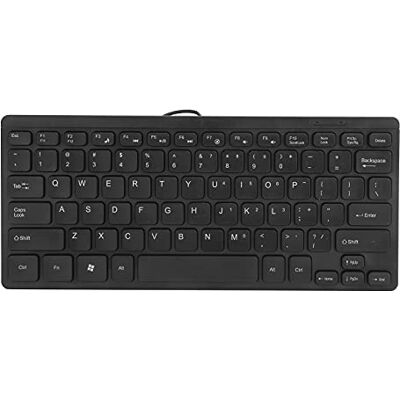 VBESTLIFE Mini Tastiera Cablata USB Ultrasottile Impermeabile Multimedia Kaypad Accessori per Laptop Portatili VBESTLIFE Mini Tastiera Cablata USB Ultrasottile Impermeabile Multimedia Kaypad Accessori per Laptop Portatili