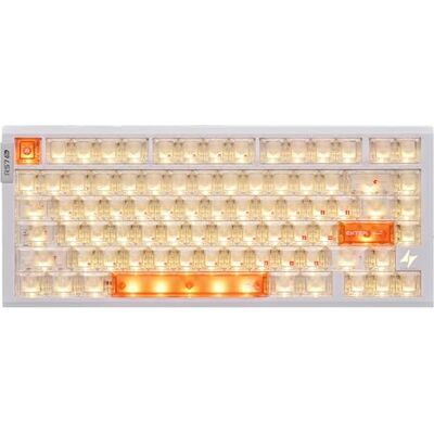 ATK Tastiera da gioco RS7 Air 75% cablata effetto Hall Trigger rapido, azionamento regolabile, polling 8KHz, custodia in plastica, retroilluminazione RGB, latenza 0,08 ms ATK Tastiera da gioco RS7 Air 75% cablata effetto Hall Trigger rapido, azionamento regolabile, polling 8KHz, custodia in plastica, retroilluminazione RGB, latenza 0,08 ms