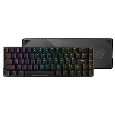 Asus ROG Falchion NX, Tastiera Wireless da Gaming, Layout compatto 65%, Switch NX Red ABS, Pannello Touch Interattivo, Fino a 450 ore di Batteria, Connessione USB e 2.4GHz, Aura Sync, Nero Asus ROG Falchion NX, Tastiera Wireless da Gaming, Layout compatto 65%, Switch NX Red ABS, Pannello Touch Interattivo, Fino a 450 ore di Batteria, Connessione USB e 2.4GHz, Aura Sync, Nero