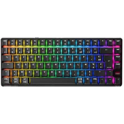 Xtrfy K33 COMPACT FS WIRELESS KEYBOARD BLACK FRANCE Versione Tedesca Xtrfy K33 COMPACT FS WIRELESS KEYBOARD BLACK FRANCE Versione Tedesca