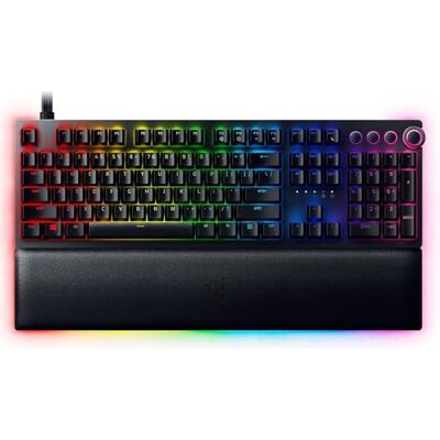 Razer Huntsman V2 (Interruttore Analogico) Tastiera da Gioco Ottica con Bassa Latenza (Interruttori Ottico- Analogicoi, Copri Tasti PBT Doubleshot, cavo USB-C staccabile) Layout USA Nero Razer Huntsman V2 (Interruttore Analogico) Tastiera da Gioco Ottica con Bassa Latenza (Interruttori Ottico- Analogicoi, Copri Tasti PBT Doubleshot, cavo USB-C staccabile) Layout USA Nero