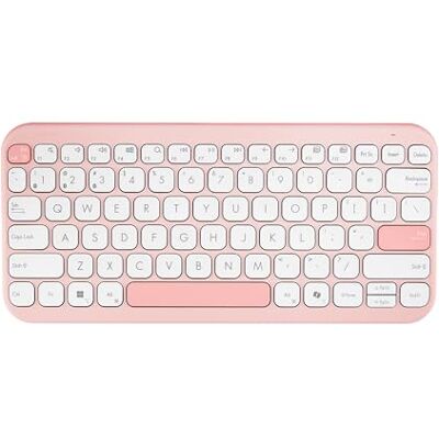 Asus Marshmallow Keyboard KW100 senza fili meccanica 2,4 GHz Bluetooth 5.0 Scissor Keys con hub da 1,6 mm compatta e ultra sottile ergonomica, silenziosa con meno di 50 dB Rose Clay Asus Marshmallow Keyboard KW100 senza fili meccanica 2,4 GHz Bluetooth 5.0 Scissor Keys con hub da 1,6 mm compatta e ultra sottile ergonomica, silenziosa con meno di 50 dB Rose Clay