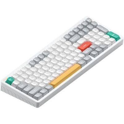 nuphy Halo V2 IO Tastiera meccanica senza fili con cappucci per tasti PBT, tastiera da gioco personalizzata hot-swap, retroilluminazione RGB, BT5.0/USB-C/2,4 GHz nuphy Halo V2 IO Tastiera meccanica senza fili con cappucci per tasti PBT, tastiera da gioco personalizzata hot-swap, retroilluminazione RGB, BT5.0/USB-C/2,4 GHz