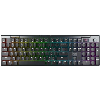 Xtrfy CHERRY MX 10.1 Tastiera da gioco senza fili, meccanica a basso profilo, layout US (QWERTY), tastiera multi-dispositivo, CHERRY MX LP 2.0 RED Switch, Nero Xtrfy CHERRY MX 10.1 Tastiera da gioco senza fili, meccanica a basso profilo, layout US (QWERTY), tastiera multi-dispositivo, CHERRY MX LP 2.0 RED Switch, Nero