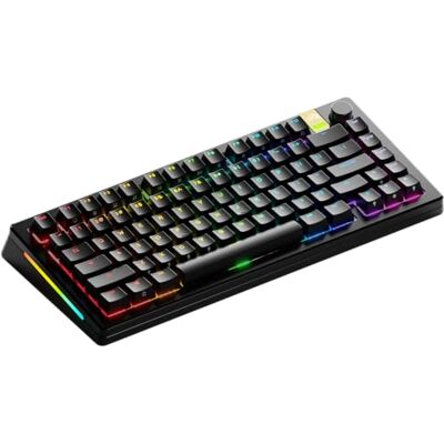 GLORIOUS Gaming GMMK 3 PRO HE: tastiera gaming wireless + Rapid Trigger, Hall Effect, scocca alluminio, polling 8K, switch hot swap MX e HE, attuazione regolabile, TKL 75%, QWERTY americano Nero GLORIOUS Gaming GMMK 3 PRO HE: tastiera gaming wireless + Rapid Trigger, Hall Effect, scocca alluminio, polling 8K, switch hot swap MX e HE, attuazione regolabile, TKL 75%, QWERTY americano Nero
