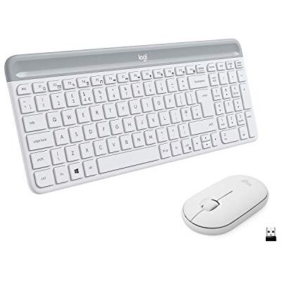 Logitech MK470 Slim Kit Tastiera e Mouse Wireless Logitech MK470 Slim Kit Tastiera e Mouse Wireless