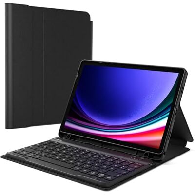 Inateck Custodia con tastiera per Samsung Tab A9+/A9 Plus 11, rimovibile Compatibile con Tab A9+/A9 Plus 11" 2023 (SM-X210/X216/X218), con scomparto per penna, N0028, nero Inateck Custodia con tastiera per Samsung Tab A9+/A9 Plus 11, rimovibile Compatibile con Tab A9+/A9 Plus 11" 2023 (SM-X210/X216/X218), con scomparto per penna, N0028, nero