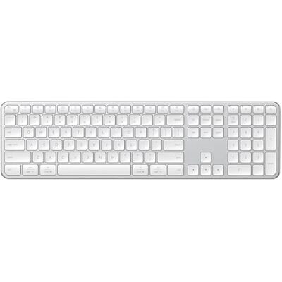 Satechi Tastiera Bluetooth Slim EX3 con Tastierino, QWERTY US, Argento Satechi Tastiera Bluetooth Slim EX3 con Tastierino, QWERTY US, Argento