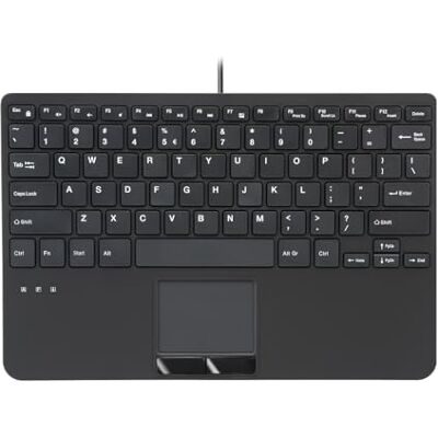 Perixx PERIBOARD-525 Mini Tastiera con Touchpad, Tasti a Forbice, 78 Tasti, USB, Cavo 1,8 m, Layout IT, Compatibile con Windows 7/10/11, Nero Perixx PERIBOARD-525 Mini Tastiera con Touchpad, Tasti a Forbice, 78 Tasti, USB, Cavo 1,8 m, Layout IT, Compatibile con Windows 7/10/11, Nero