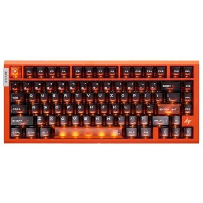 ATK Tastiera da gioco RS7 Air 75% cablata effetto Hall Trigger rapido, azionamento regolabile, polling 8KHz, custodia in plastica, retroilluminazione RGB, latenza 0,08 ms ATK Tastiera da gioco RS7 Air 75% cablata effetto Hall Trigger rapido, azionamento regolabile, polling 8KHz, custodia in plastica, retroilluminazione RGB, latenza 0,08 ms