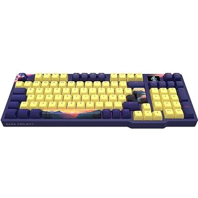 Pro-Ject Tastiera da gioco 98 SUNSET ISO multilingue Interruttori ingrassati G3MS Sapphire Stabilizzatori ingrassati 98 tasti Hot-Swap RGB Pro-Ject Tastiera da gioco 98 SUNSET ISO multilingue Interruttori ingrassati G3MS Sapphire Stabilizzatori ingrassati 98 tasti Hot-Swap RGB