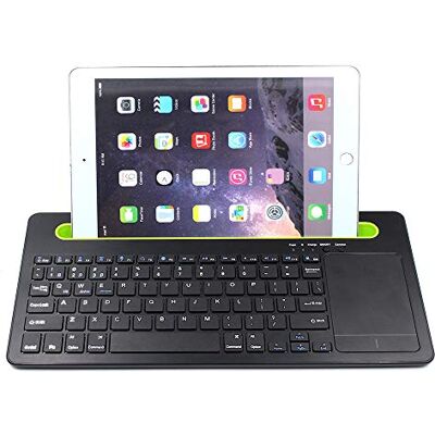 H HDWR Hardware for business HDWR Tastiera con Touchpad, Bluetooth 3.0, Supporto per Telefono o Tablet, Multiparazione, Triplo Canale, Funzionamento Silenzioso, Risparmio Energetico, typerCLAW BM110 H HDWR Hardware for business HDWR Tastiera con Touchpad, Bluetooth 3.0, Supporto per Telefono o Tablet, Multiparazione, Triplo Canale, Funzionamento Silenzioso, Risparmio Energetico, typerCLAW BM110