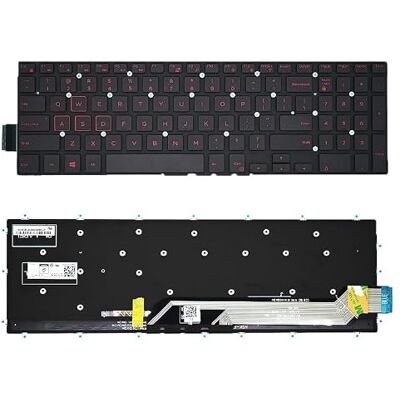 FANFAOZ Tastiera Russa per Laptop Inglese/Americano per Inspiron15-7000/7566 5567 7567 5665 5570 7577 P65F P72F G3-3579/3779 con retroilluminazione(US Red Backlight) FANFAOZ Tastiera Russa per Laptop Inglese/Americano per Inspiron15-7000/7566 5567 7567 5665 5570 7577 P65F P72F G3-3579/3779 con retroilluminazione(US Red Backlight)