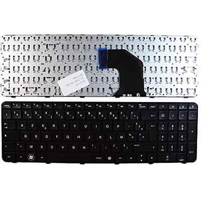 Power4Laptops Francese Telaio Nero Nero Tastiera Sostitutiva per Portatili Compatibile con HP Pavilion G6-2016SS Power4Laptops Francese Telaio Nero Nero Tastiera Sostitutiva per Portatili Compatibile con HP Pavilion G6-2016SS