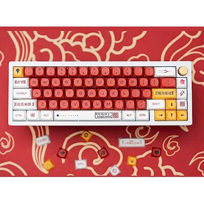 Ducky DucKey Copritasti Evangelion, PBT Dye-Sub MA Profilo Anime Giapponese Eva Keycap per Tastiera da Gioco Meccanica Personalizzata (Color : 02) Ducky DucKey Copritasti Evangelion, PBT Dye-Sub MA Profilo Anime Giapponese Eva Keycap per Tastiera da Gioco Meccanica Personalizzata (Color : 02)
