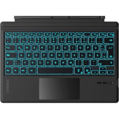 Inateck Tastiera compatibile con Surface Pro 7, con touchpad Compatibile con Surface Pro 7/7+/6/5/4, illuminazione a 7 colori, Bluetooth 5.3, KB02027, nero Inateck Tastiera compatibile con Surface Pro 7, con touchpad Compatibile con Surface Pro 7/7+/6/5/4, illuminazione a 7 colori, Bluetooth 5.3, KB02027, nero