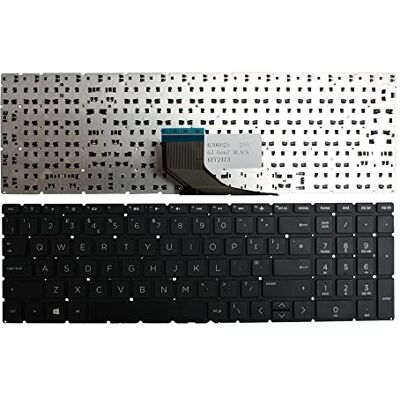 Power4Laptops Regno Unito Nero Tastiera Sostitutiva per Portatili Compatibile con HP Home 15-da0074TU Power4Laptops Regno Unito Nero Tastiera Sostitutiva per Portatili Compatibile con HP Home 15-da0074TU