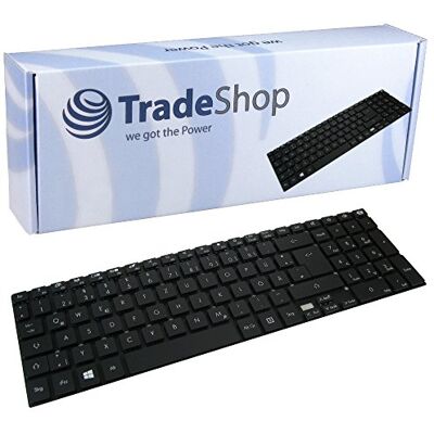 Trade-Shop Original NOTEBOOK TASTIERA KEYBOARD qualità Tedesco QWERTZ per Packard Bell Easy Note nv55s22u, NV56R NV56R06U, Nv57 Nv57h NV57H13u nv57h15u nv57h16u NV57H20u Nv57h44u (Deutsches tastiera layout) Trade-Shop Original NOTEBOOK TASTIERA KEYBOARD qualità Tedesco QWERTZ per Packard Bell Easy Note nv55s22u, NV56R NV56R06U, Nv57 Nv57h NV57H13u nv57h15u nv57h16u NV57H20u Nv57h44u (Deutsches tastiera layout)