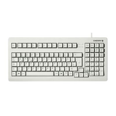 CHERRY G80-1800, Tastiera Meccanica Compatta per Applicazioni Industriali, Layout EU (QWERTY), Con Cavo (USB e PS/2), Interruttori MX BLACK, Grigio Chiaro CHERRY G80-1800, Tastiera Meccanica Compatta per Applicazioni Industriali, Layout EU (QWERTY), Con Cavo (USB e PS/2), Interruttori MX BLACK, Grigio Chiaro