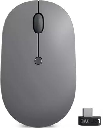 Lenovo Go [Mouse] Mouse wireless USB-C nero