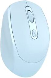 Generic Desktop Portatile Home Office Ergonomico Mouse Silenziosi 1600dpi 2.4Ghz Mouse da Gioco Wireless Per Computer Con Ricevitore USB (Blue)