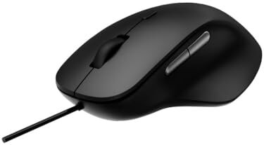 Rapoo Mouse cablato per computer (ottico, mouse, silenzioso, cavo USB A, 3600 DPI, 120 cm, cablato) nero