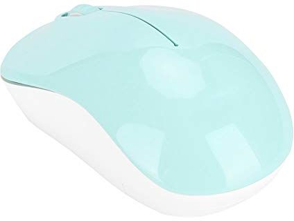 Bewinner Mouse da Gioco Wireless per Ufficio, Mouse da Gioco Ergonomico Portatile Universale da 1600 DPI per Laptop Desktop per Win2000/WinNT4.0/WinXP/Win.NET/Win7/8/10, Regalo Eccellente (Verde)