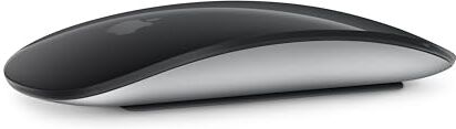 Apple Magic Mouse: Bluetooth, ricaricabile. Compatibile con Mac o iPad; Nero, superficie Multi-Touch