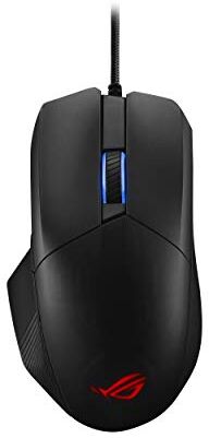 Asus Mouse ottico da gioco ROG Chakram Core   Mouse da gioco cablato   Joystick programmabile, sensore 16000 dpi, design con prese a pressione, peso regolabile del mouse, pulsante invisibile, mouse