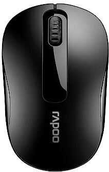 Rapoo M10 Plus, Mouse Ottico Wireless 2.4 GHz, ambidestro, 2D, 1000 dpi,ricevitore Nano USBcompatibile con Windows e Mac OS batteria 12 mesi. 17298 – nero