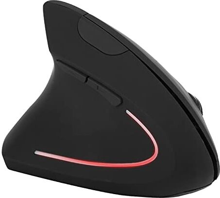 Goshyda Mouse Verticale per Mancini, 2.4G Wireless Optical Design Ergonomico Mouse da Gioco USB Regolabili DPI, per Windows, per Laptop, PC, Laptop