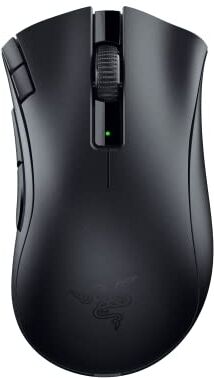 Razer DeathAdder V2 X HyperSpeed Mouse Ergonomico per il Gioco Wireless (235 ore di Durata Della Batteria, Sensore Ottico 14K DPI, Interruttori Meccanici Gen-2, 7 Pulsanti Programmabili) Nero