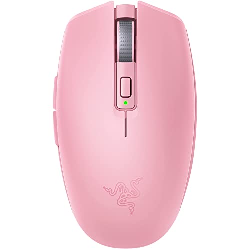 Razer Orochi V2 Mouse da Gioco Wireless Mobile con Durata Della Batteria Fino a 950 Ore (Design leggero, Bluetooth, Interruttori Meccanici del Mouse di Seconda Generazione) Rosa
