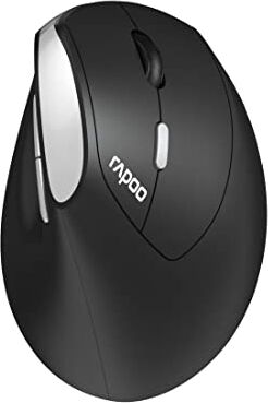 Rapoo EV250 Mouse ergonomico senza fili, colore: Nero